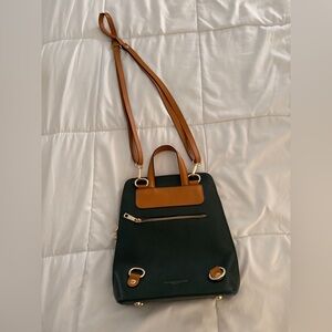 Divina Firenze dark green crossbody bag